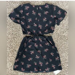 Abercrombie & Fitch Black Floral Dress